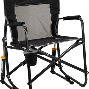 GCI OUTDOOR Freestyle Rocker Outdoor Rocking Chair with Beverage Holder
