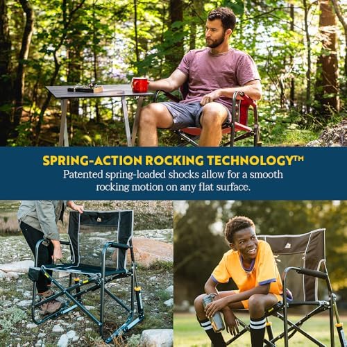 GCI OUTDOOR Freestyle Rocker Outdoor Rocking Chair with Beverage Holder - Image 5
