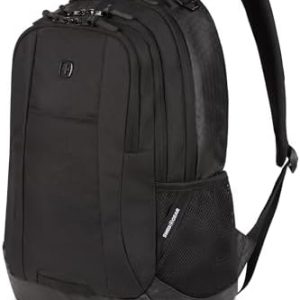 SwissGear Cecil 5505 Laptop Backpack, Black Hex, 18-Inch