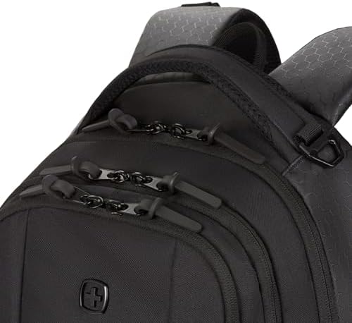 SwissGear Cecil 5505 Laptop Backpack, Black Hex, 18-Inch - Image 7